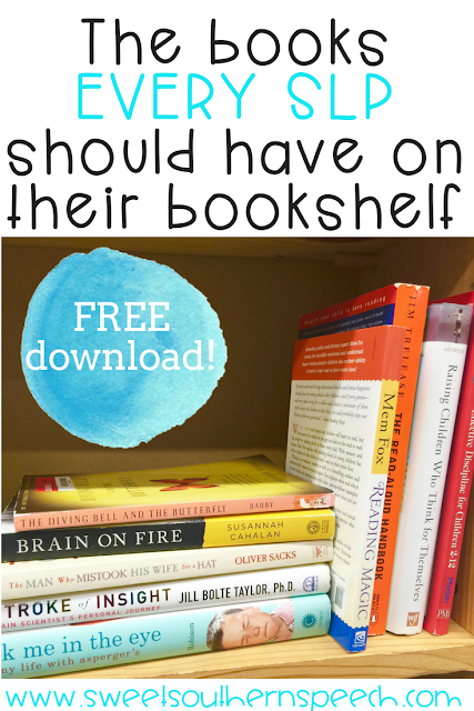 The books every SLP should read - great for professional development
