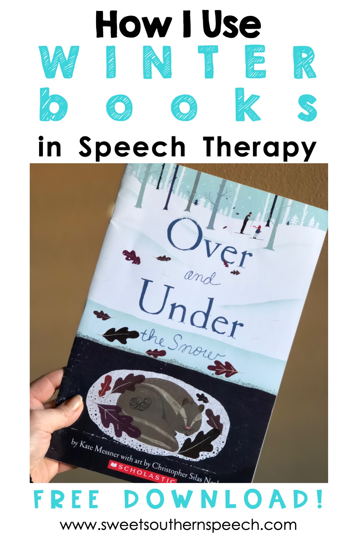 Winter Books for speech and language