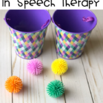 Spring Target Dollar Spot ideas for speech therapy