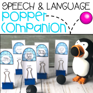 Penguin Ball Popper for Speech Therapy