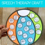 Download this FREE summer beach ball craft to use with your speech therapy students!