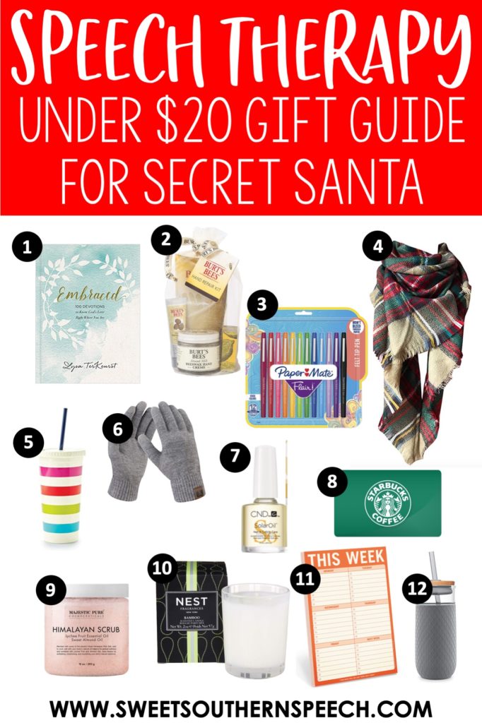 SLP coworker Christmas gift guide
