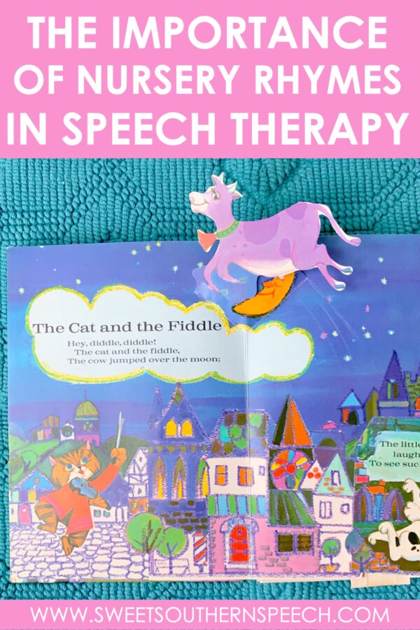 Using nursery rhymes in speech therapy