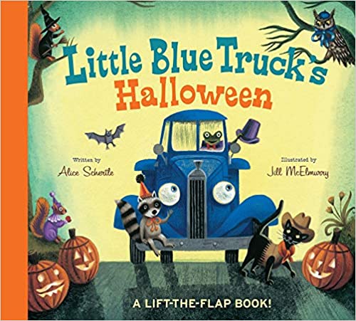 using Little Blue Truck's Halloween in speech therapy