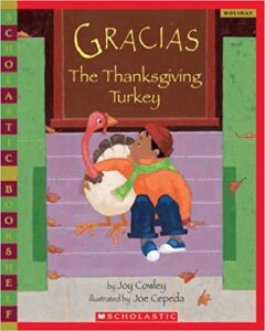speech and language teaching concepts for Gracias The Thanksgiving Turkey in speech therapy