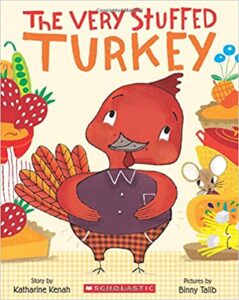 speech and language teaching concepts for The Very Stuffed Turkey in speech therapy