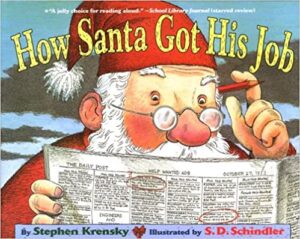 speech and language teaching concepts for how santa got his job in speech therapy