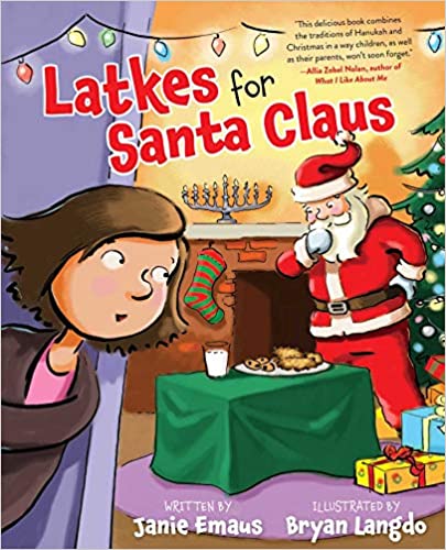 speech and language teaching concepts for Latkes for Santa Claus in speech therapy