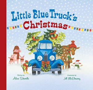speech and language teaching concepts for Little Blue Truck's Christmas in speech therapy​ ​