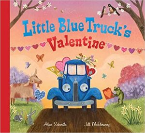 using Little Blue Truck’s Valentine in speech therapy