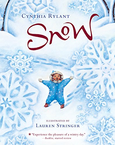 speech and language teaching concepts for Snow by Cynthia Rylant in speech therapy​ ​