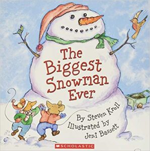 speech and language teaching concepts for The Biggest Snowman Ever in speech therapy