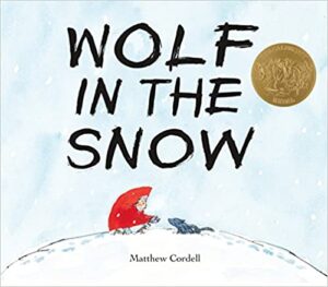 speech and language teaching concepts for wolf in the snow in speech therapy
