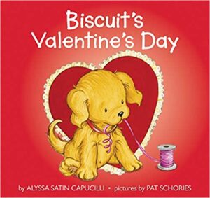 speech and language teaching concepts for Biscuit's Valentine's Day in speech therapy​