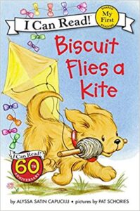 using Biscuit Flies a Kite in speech therapy
