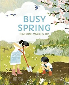 using Busy Spring Nature Wakes Up in speech therapy