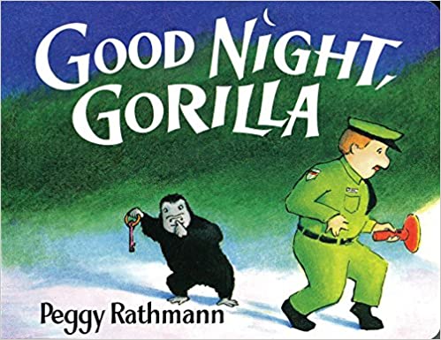 speech and language teaching concepts for Good Night, Gorilla in speech therapy​ ​