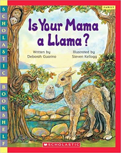 speech and language teaching concepts for Is Your Mama a Llama? in speech therapy