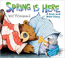 using Spring Is Here: A Bear and a Mole Story in speech therapy