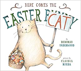 using Here Comes the Easter Cat in speech therapy