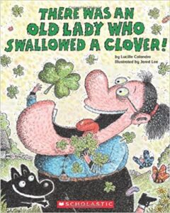 using There was an Old Lady Who Swallowed a Clover in speech therapy