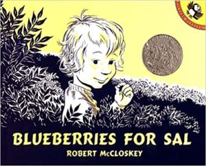 speech and language teaching concepts for Blueberries for Sal in speech therapy