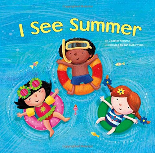 speech and language teaching concepts for I See Summer in speech therapy