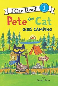 speech and language teaching concepts for Pete the Cat Goes Camping in speech therapy