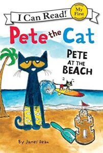 speech and language teaching concepts for Pete the Cat: Pete at the Beach in speech therapy
