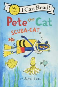 speech and language teaching concepts for Pete the Cat Scuba-Cat in speech therapy