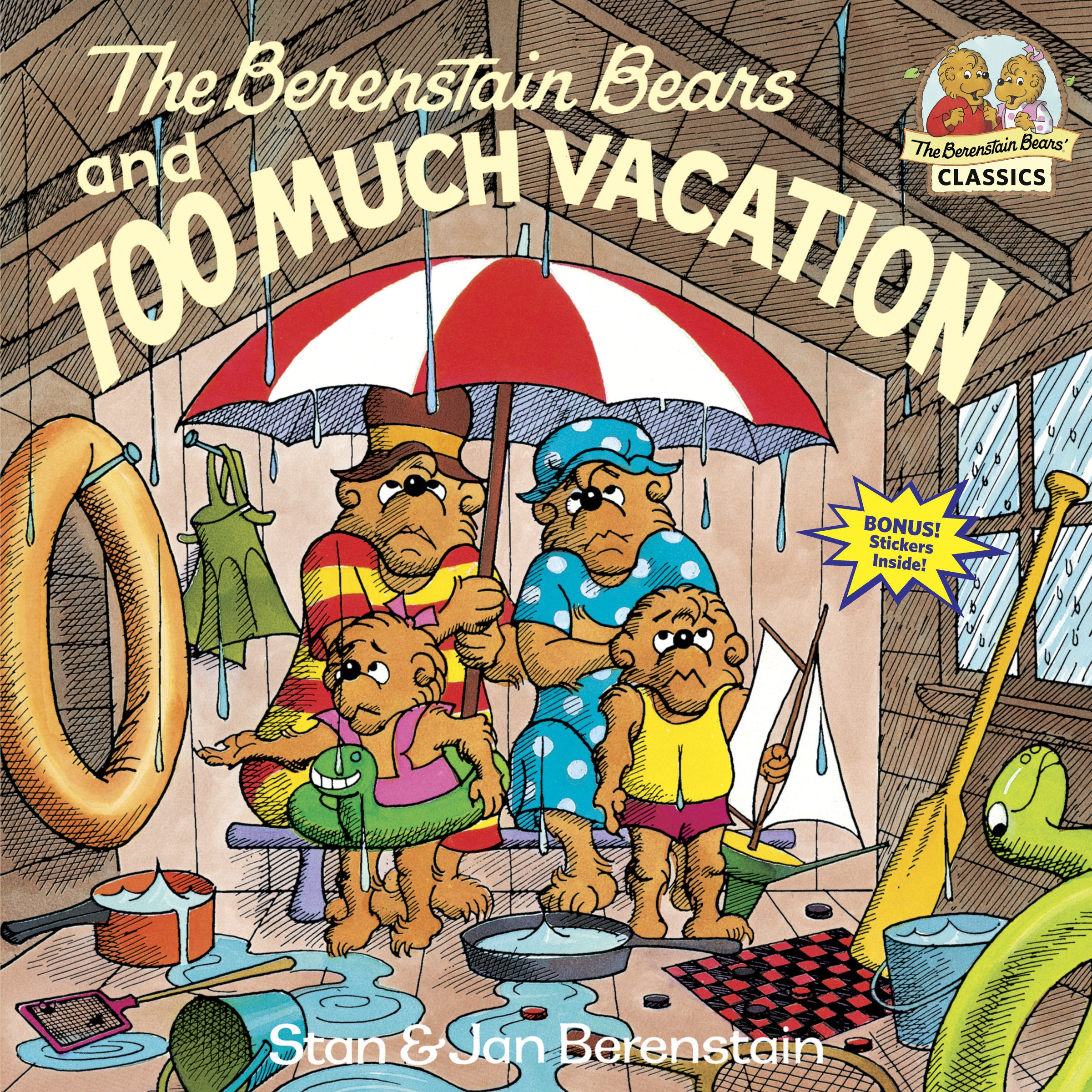 speech and language teaching concepts for The Berenstain Bears and Too Much Vacation in speech therapy