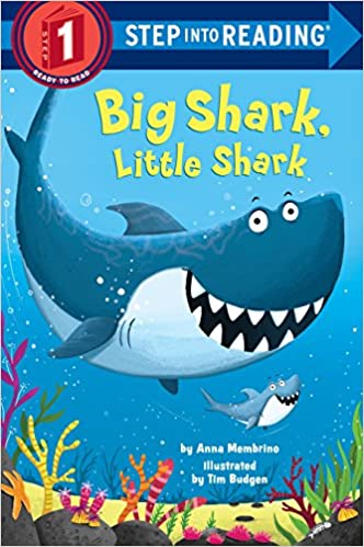 speech and language teaching concepts for Big Shark Little Shark in speech therapy