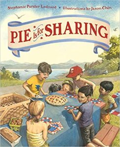 speech and language teaching concepts for Pie is for Sharing in speech therapy