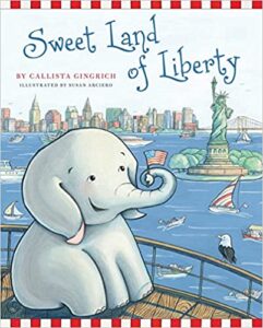 speech and language teaching concepts for Sweet Land of Liberty in speech therapy