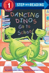 speech and language teaching concepts for Dancing Dinos Go to School in speech therapy