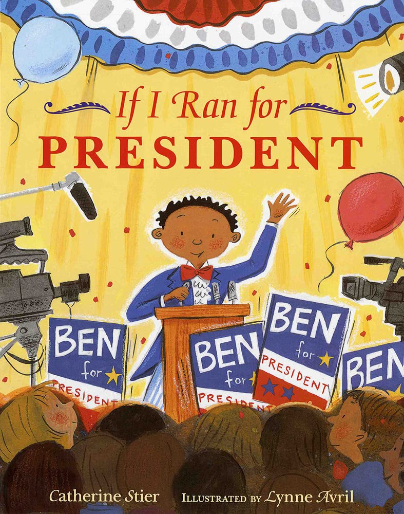 speech and language teaching concepts for If I Ran For President in speech therapy​ ​