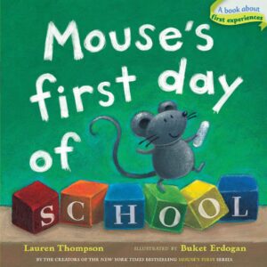 speech and language teaching concepts for Mouse's First Day of School in speech therapy​ ​