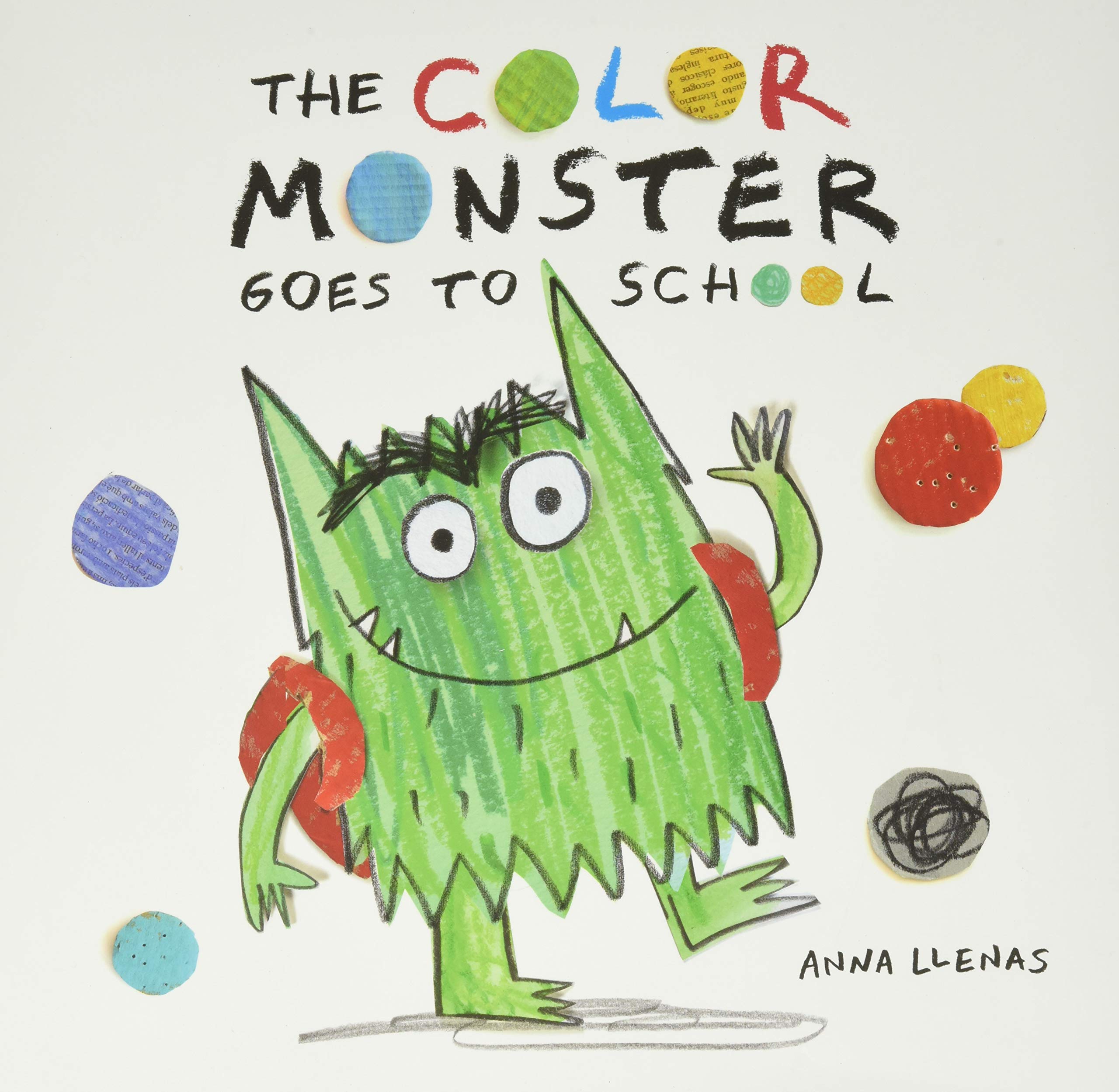 speech and language teaching concepts for The Color Monster Goes to School in speech therapy​ ​