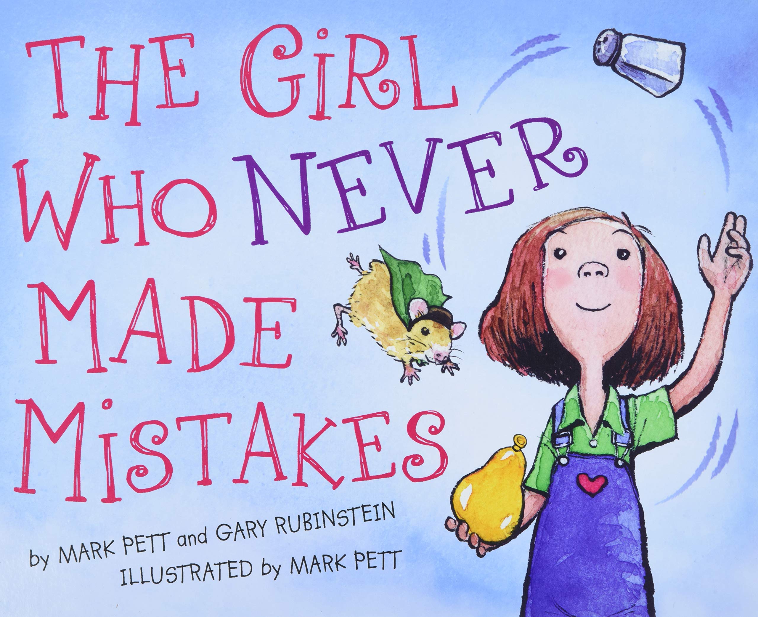 speech and language teaching concepts for The Girl Who Never Made Mistakes in speech therapy​ ​