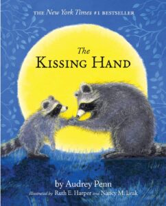 speech and language teaching concepts for The Kissing Hand in speech therapy​