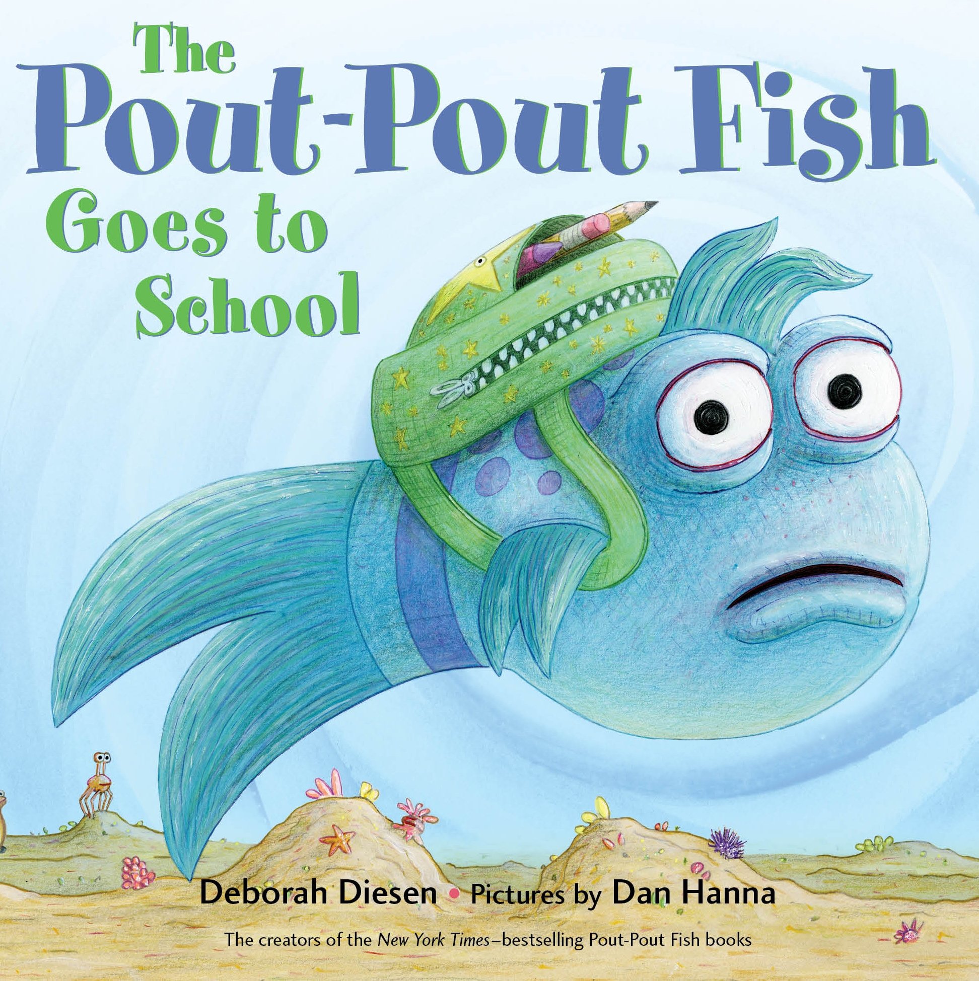 speech and language teaching concepts for The Pout-Pout Fish Goes To School in speech therapy