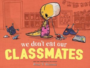 speech and language teaching concepts for We Don't Eat Our Classmates in speech therapy​ ​