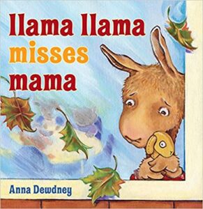 speech and language teaching concepts for Llama Llama Misses Mama in speech therapy