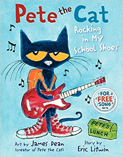 speech and language teaching concepts for Pete the Cat Rocking in My School Shoes in speech therapy