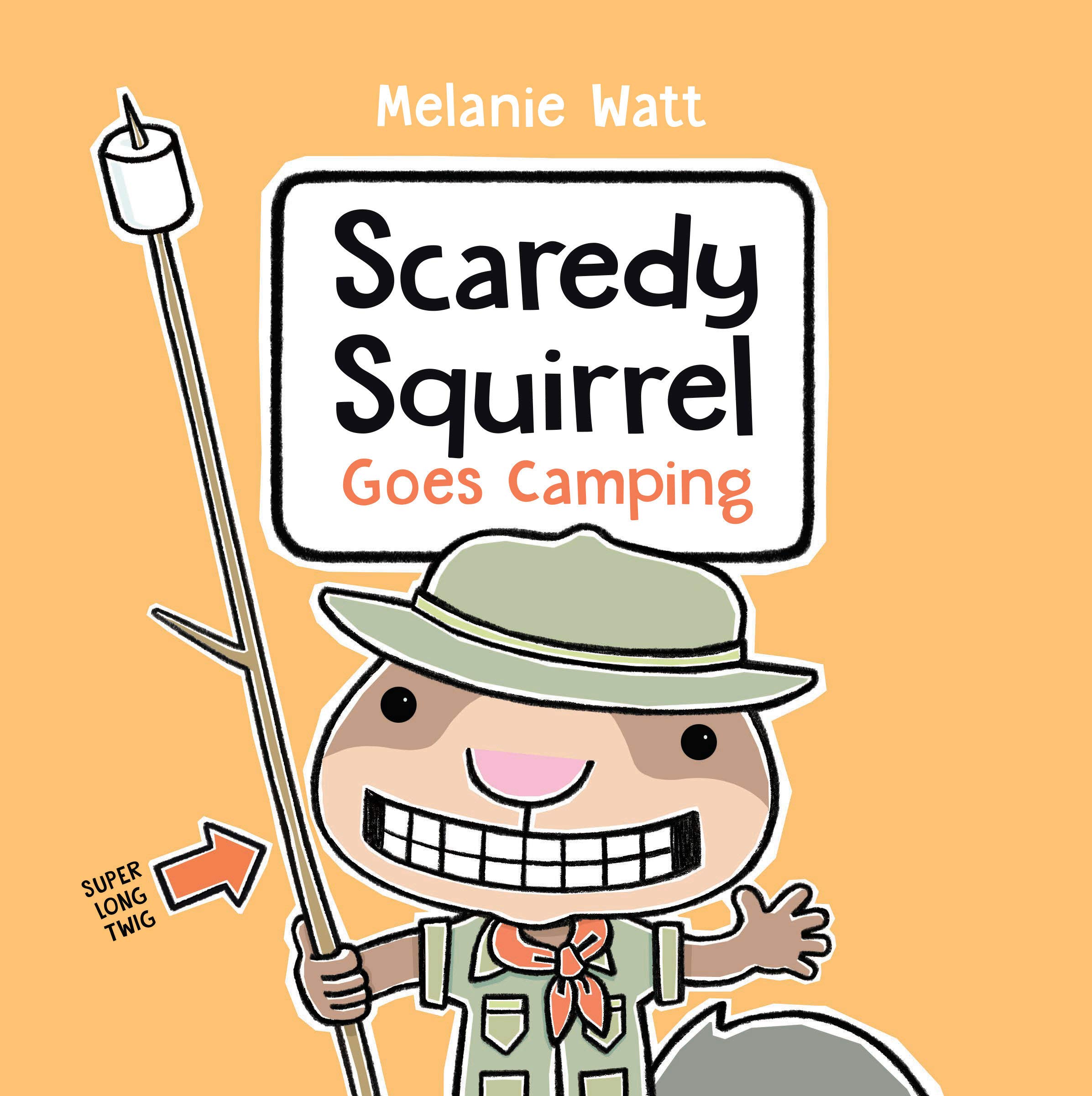 speech and language teaching concepts for Scaredy Squirrel Goes Camping in speech therapy​ ​