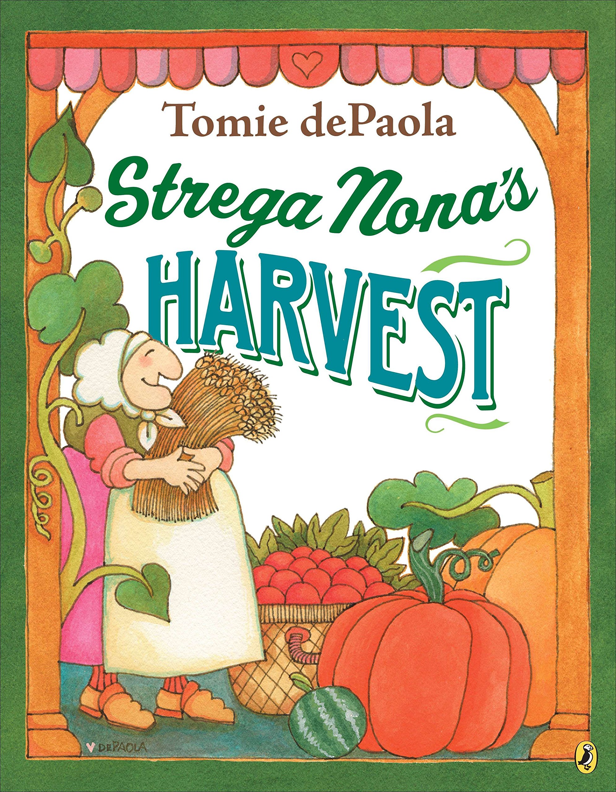 speech and language teaching concepts for Strega Nona's Harvest in speech therapy​ ​