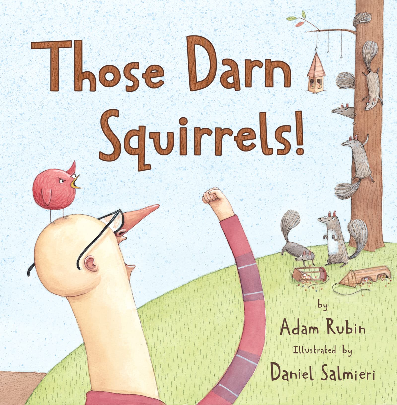 speech and language teaching concepts for Those Darn Squirrels! in speech therapy​ ​