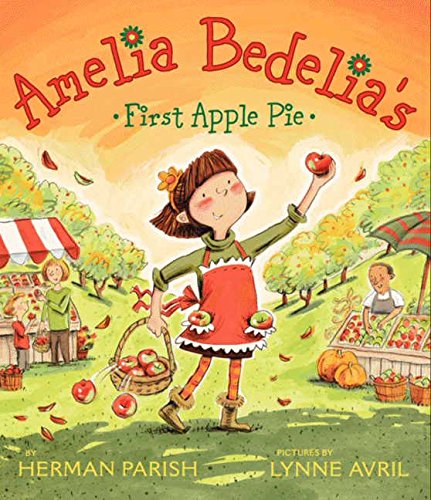 speech and language teaching concepts for Amelia Bedelia's First Apple Pie in speech therapy​ ​