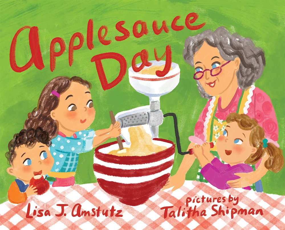 speech and language teaching concepts for Applesauce Day in speech therapy​ ​