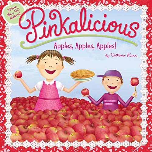 speech and language teaching concepts for Pinkalicious: Apples Apples Apples! in speech therapy​ ​